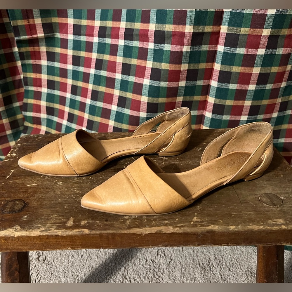Madewell Tan Flats